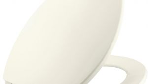 Most Comfortable toilet Seat Shape Kohler Grip Tight Cachet Q3 Elongated Closed Front toilet
