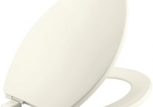 Most Comfortable toilet Seat Shape Kohler Grip Tight Cachet Q3 Elongated Closed Front toilet