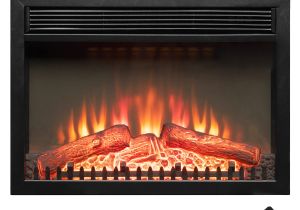 Most Realistic Electric Fireplace Insert 2019 Akdy 23 Black Freestanding Logs Portable Electric Fireplace Heater