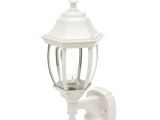 Motion Coach Lights Home Depot Cci 17 7 In White Motion Activated Outdoor Die Cast Coach