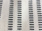 Mudcloth Cotton Fabric by the Yard 10 Yards Black Ivory Stripe Upholstery Fabric Mudcloth Fabric