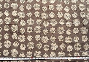 Mudcloth Cotton Fabric by the Yard Coins Quirky Print Fabric Block Print Fabric Mudcloth Jaipur Etsy