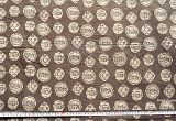 Mudcloth Print Fabric by the Yard Coins Quirky Print Fabric Block Print Fabric Mudcloth Jaipur Etsy