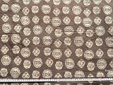 Mudcloth Print Fabric by the Yard Coins Quirky Print Fabric Block Print Fabric Mudcloth Jaipur Etsy