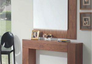 Mueblerias Baratas En orlando Fl Mueble Recibidor Moderno Madera Lacado Leds Con Dos Cajones Con