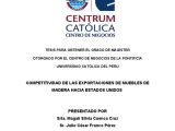 Muebles En Venta En Santiago Republica Dominicana Competitividad De Las Exportaciones De Muebles De Madera