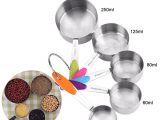 Name Of Measuring tools for Cooking Stainless Steel Measuring Cup Kitchen Measuring Spoons Scoop for