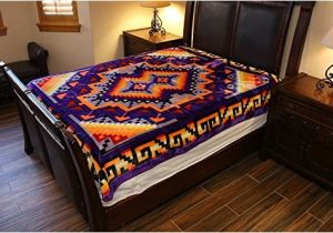 Native American Super Plush Blanket El Paso Designs southwest Native American Super Plush