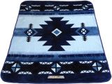 Native American Super Plush Blanket southwest Blue Queen Size Blanket Dl Grandeurs