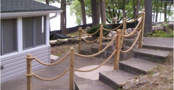 Nautical Rope Deck Railing Nautical Rope Railing Idea Deck Designs Pinterest