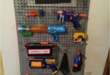 Nerf Gun Storage Wall Ideas Nerf Storage Ideas A Girl and A Glue Gun