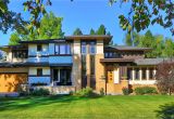 New Ranch Style Homes In Chesapeake Va Custom Frank Lloyd Wright Style House Front Elevation Prairie