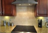 New Venetian Gold Granite with Subway Tile Backsplash New Venetian Gold Granite Countertop with Tile Backsplash