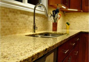 New Venetian Gold Granite with Subway Tile Backsplash New Venetian Gold Granite for the Kitchen Backsplash Ideas