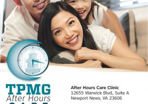 Newport News Catalog Request Tpmg Urgent Medical Care In Newport News Open until 8pm On Weeknights