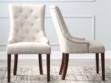 Nicole Miller Tufted Dining Chairs Belham Living Thomas Tufted Tweed Dining Chairs Set Of 2