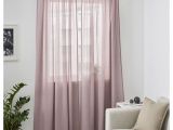 Noise Cancelling Curtains Ikea Hilja Curtains 1 Pair Pink In 2018 Living Rooom Pinterest