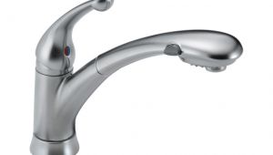 Non Removable Faucet Aerator Delta 470 Signature Single Handle Pull Out Kitchen Faucet Arctic