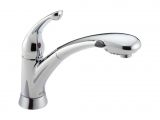 Non Removable Faucet Aerator Delta 470 Signature Single Handle Pull Out Kitchen Faucet Chrome