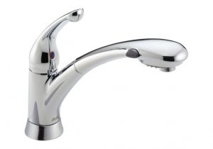 Non Removable Faucet Aerator Delta 470 Signature Single Handle Pull Out Kitchen Faucet Chrome