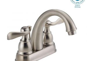Non Removable Faucet Aerator Delta Windemere 4 In Centerset 2 Handle Bathroom Faucet with Metal