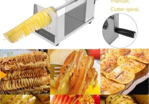 Non toxic Waffle Maker Manual Cutter Twisted Spiral Slicer Potato French Fry Vegetable