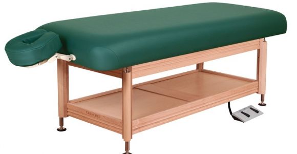 Oakworks Hydraulic Massage Table Oakworks Clinician Electric Hydraulic Flat top Massage Table