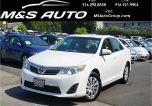 Offer Up Cars for Sale Sacramento Pre Owned 2013 toyota Camry Le 4dr Car In Sacramento A22736 M and