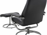 Office Chair with Footrest Walmart Mainstays Plush Pillowed Recliner Swivel Chair and Ottoman Set