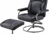 Office Chair with Footrest Walmart Mainstays Plush Pillowed Recliner Swivel Chair and Ottoman Set