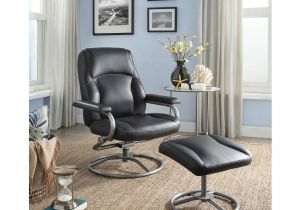 Office Chair with Footrest Walmart Mainstays Plush Pillowed Recliner Swivel Chair and Ottoman Set