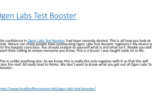 Ogen Labs Test Booster Ogen Labs Test Booster Authorstream