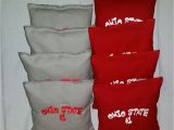 Ohio State Cornhole Bags Ohio State 1 Embroidered Cornhole Bags Homemade