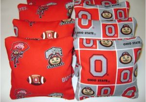 Ohio State Cornhole Bags Ohio State Cornhole Bean Bags 8 Tailgate toss by