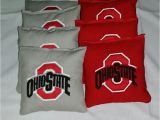 Ohio State Cornhole Bags Ohio State Embroidered Cornhole Bagg toss Bags Set Osu