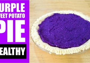 Okinawan Purple Sweet Potato Pie Amazing Healthy Purple Sweet Potato Pie Recipe Purple Sweet Potato