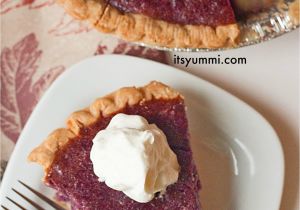 Okinawan Purple Sweet Potato Pie Stokes Purplea Sweet Potato Pie Recipe Itsyummi Com