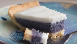 Okinawan Sweet Potato Pie Hawaii Hawaiian Okinawan Sweet Potato Pie with Haupia topping