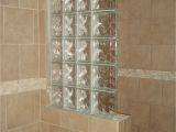 Open Shower Designs without Doors Half Wall Shower Design An Addition some Glass Block Wall and