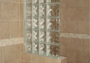 Open Shower Designs without Doors Half Wall Shower Design An Addition some Glass Block Wall and