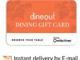 Orange Leaf Gift Card Balance Check Dineout E Gift Card for More Than 1700 Restaurants Rs 1000 Buy