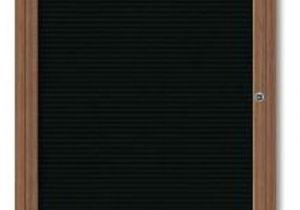 Outdoor Changeable Letter Boards Enclosed Walnut Finish Changeable Letter Boards for Indoor