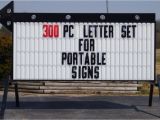 Outdoor Changeable Letter Boards Outdoor Sign Letters Flexible Changeable Marquee Reader