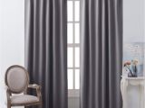 Outdoor Curtain Rod with Post Set Amazon Com Nicetown Blackout Curtain Panels Window Draperies
