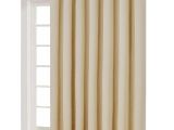 Outdoor Curtain Rod with Post Set Amazon Com Nicetown Extra Wide Patio Door Curtain Energy Smart