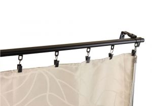 Outdoor Curtain Rod with Post Set Canada Rod Desyne 48 In 84 In Armor Adjustable Baton Draw Track Curtain