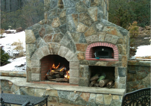 Outdoor Fireplace and Pizza Oven Combination Plans Outdoor Fireplace Pizza Oven Combination Pinteres Intended