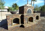 Outdoor Fireplace and Pizza Oven Combination Plans Phoenix Pizza Oven Fireplace Combo Completed Desert