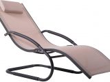 Outdoor Furniture Stores Augusta Ga Amazon Com Vivere Aluminum Wave Lounger Cocoa Garden Outdoor