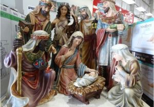 Outdoor Nativity Sets Costco 9 Piece Nativity Set